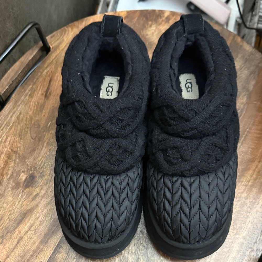 UGG Tazz Platform women Knit Slipper